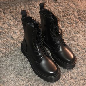 High Ankle Combat Boots